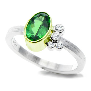 gap 1.21ct tsavorite mini gap