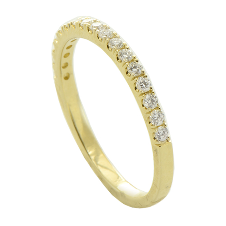 rings diamond large 1/2 microset