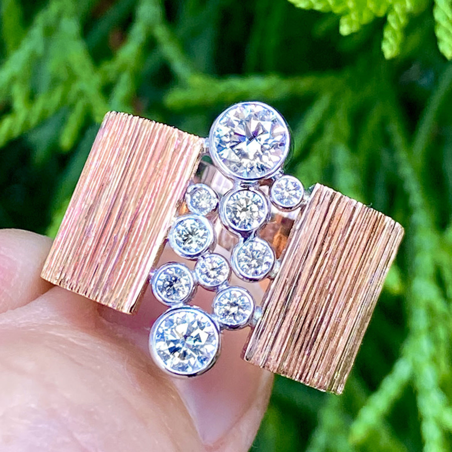 Goldsmiths rose shop gold earrings
