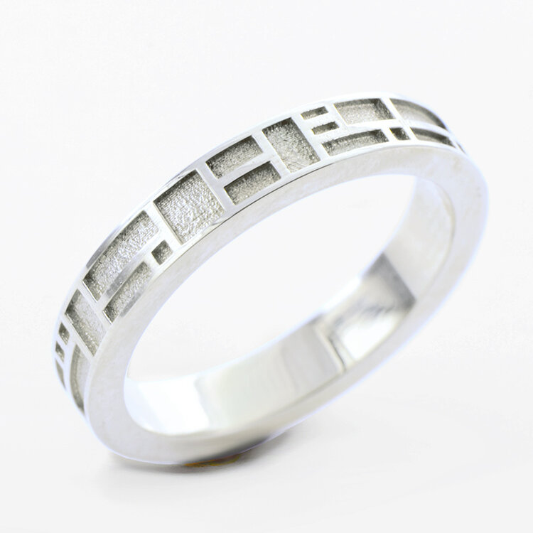 arts and crafts 14k arts and crafts ring solid narrow