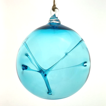 glass balls handblown glass modern witch balls  4"