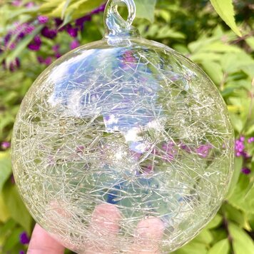glass balls spun glass ornament