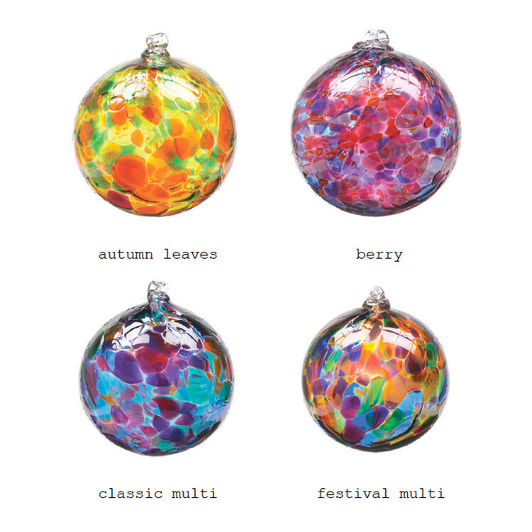 glass balls calico ball 6" ball