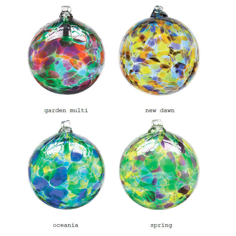 glass balls calico ball 6" ball