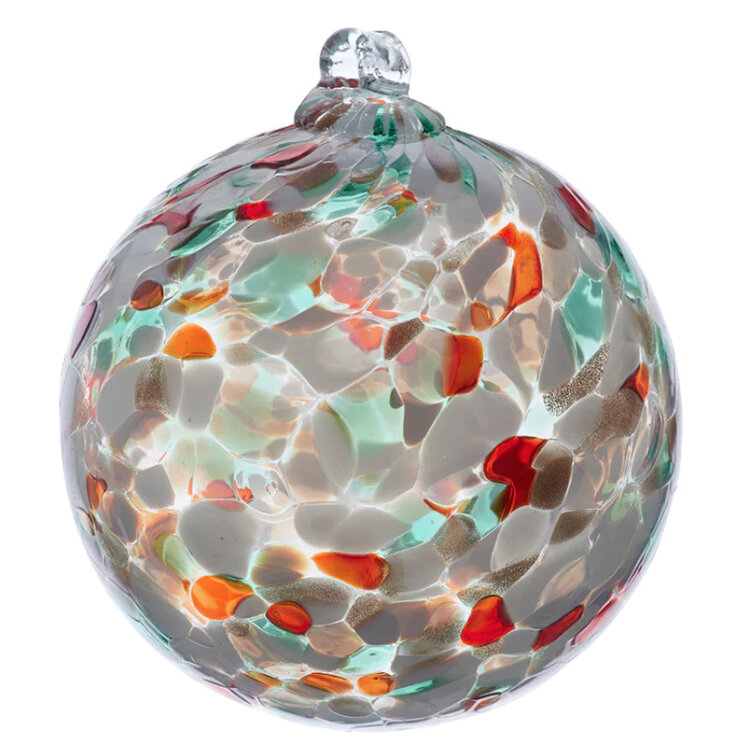 glass balls calico ball 6" ball