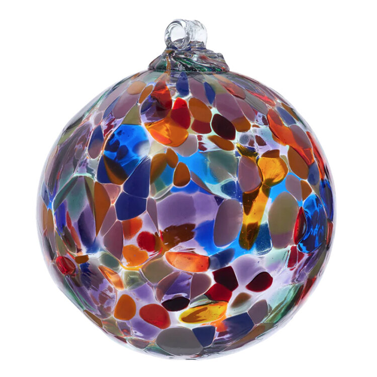 glass balls calico ball 6" ball