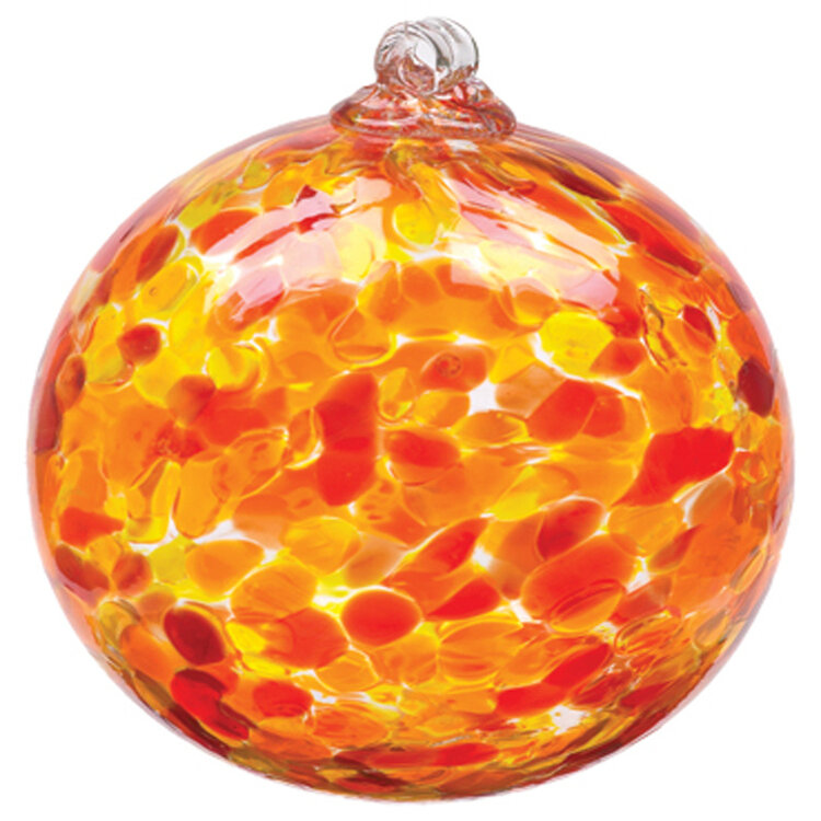 glass balls calico ball 6" ball