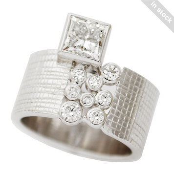 gap 1.66 princess diamond gap stack