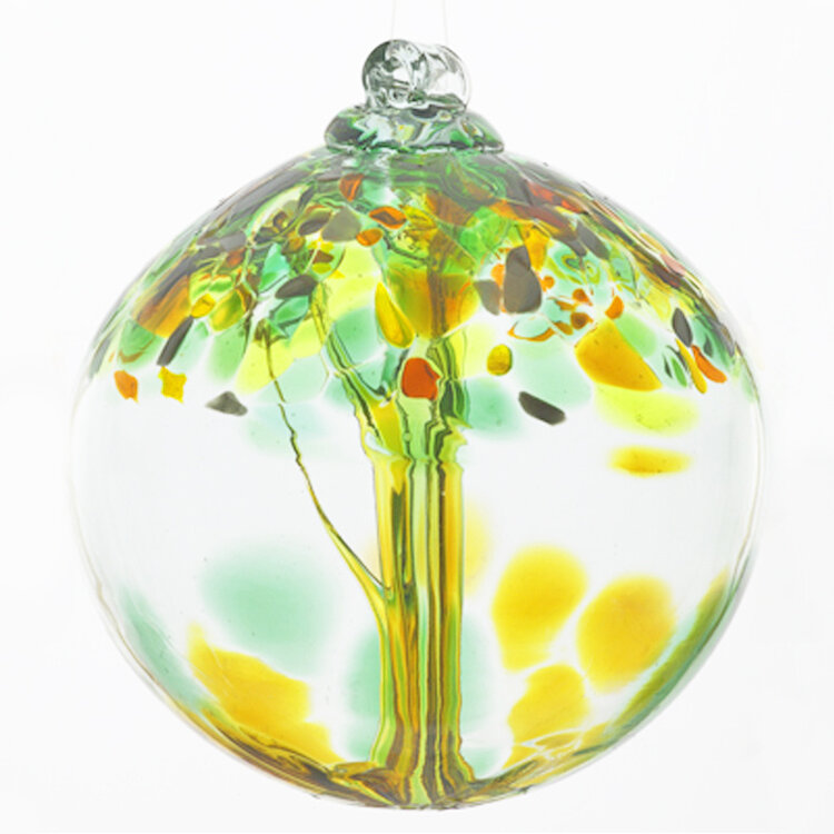 glass balls tree of enchantment 6"