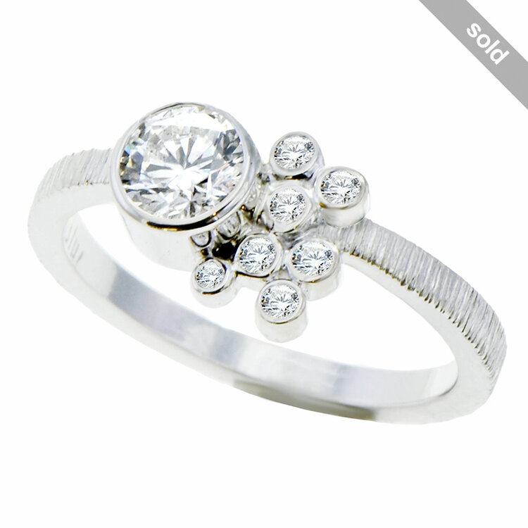 gap 0.50ct round diamond 14k white mini gap