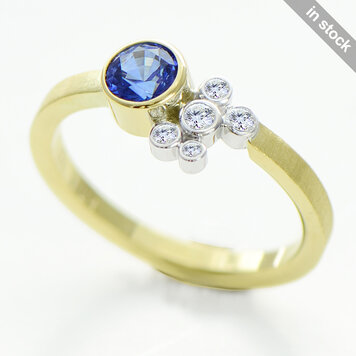 gap 0.54ct ceylon blue sapphire mini gap
