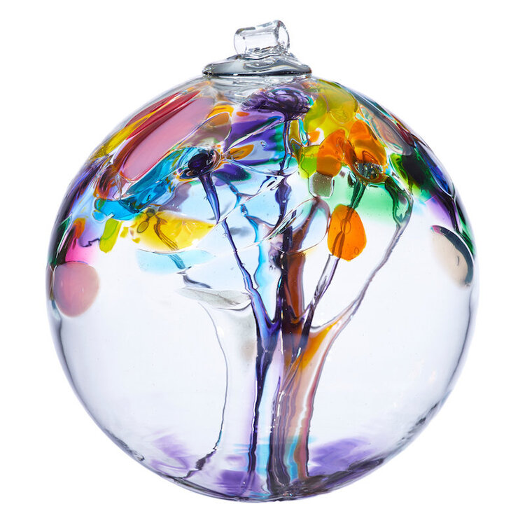 glass balls tree of enchantment 6"