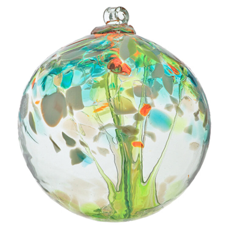 glass balls tree of enchantment 6"