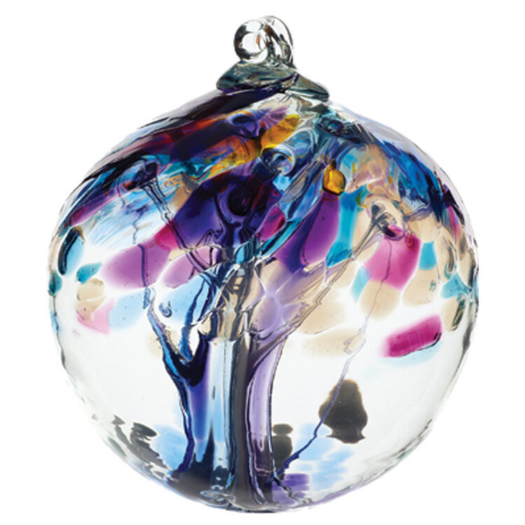 glass balls tree of enchantment 6"