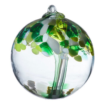 glass balls tree of enchantment 6"