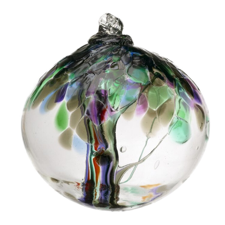glass balls tree of enchantment 6"