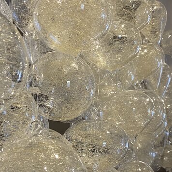 glass balls spun glass ornament