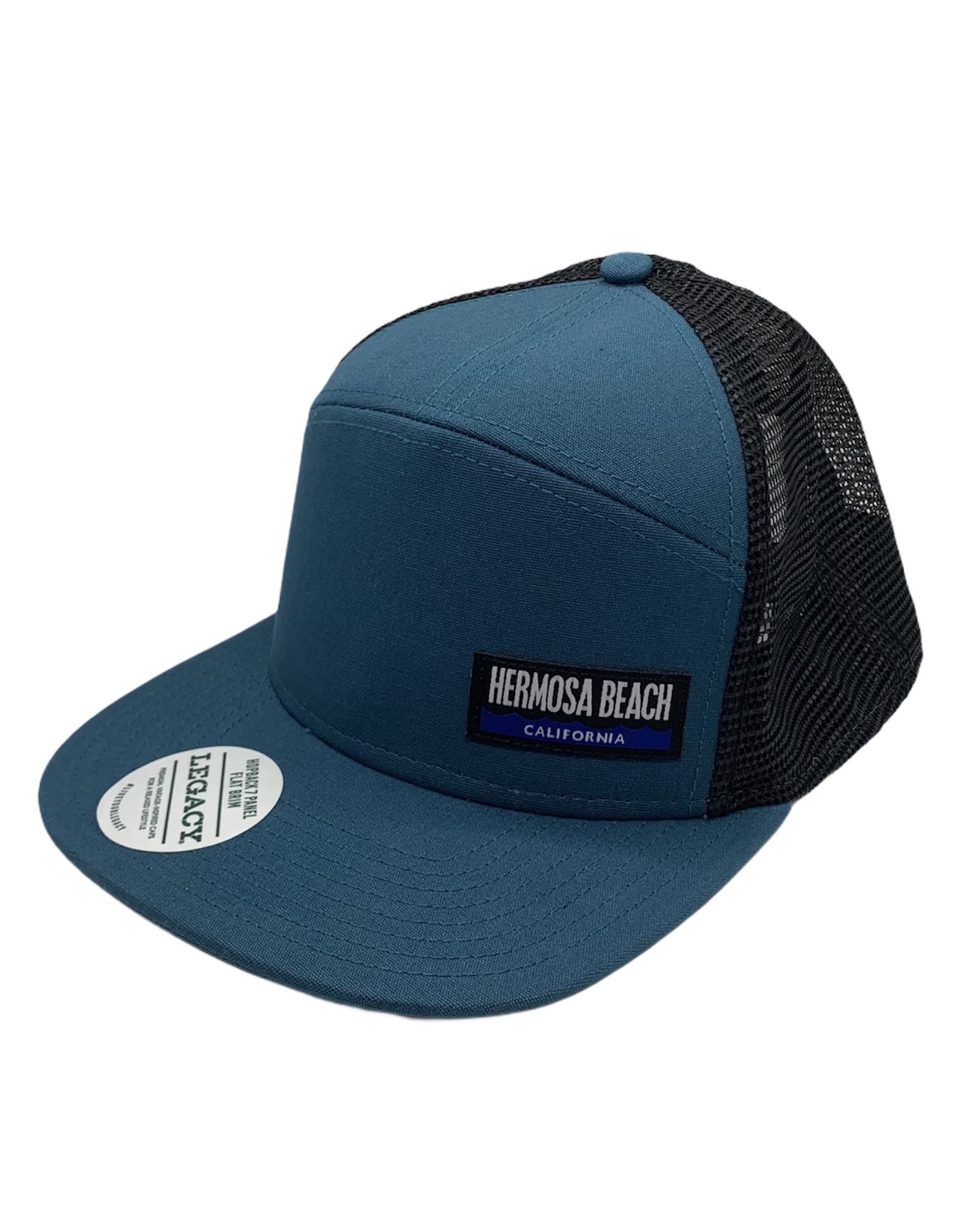 L2 LEAGUE LEGACY #CC  HOPBACK FLAT BRIM HB WAVE  MARINE BLUE