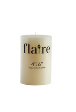 Unscented Pillar Candle