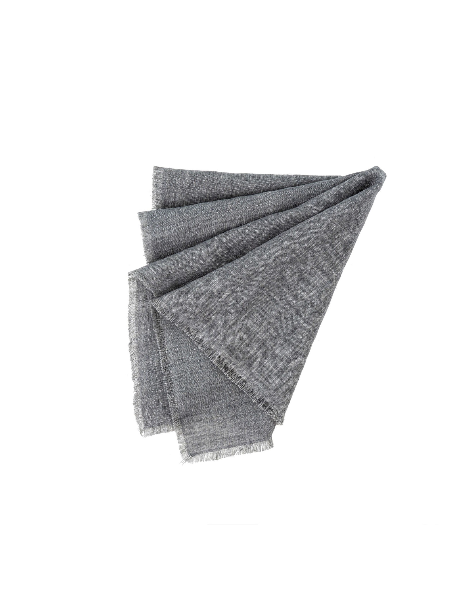 Linen Napkins - Steel Grey S/4