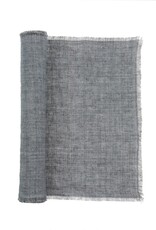 Linen Runner - Steel Grey