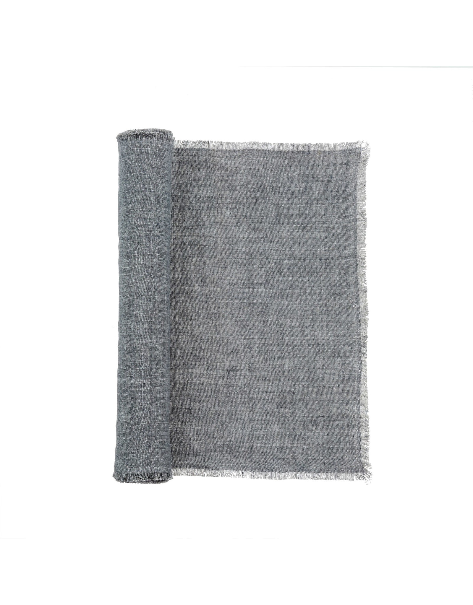 Linen Runner,  Steel Grey