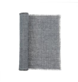 Linen Runner,  Steel Grey