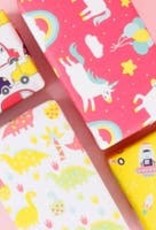 Robots & Rainbows Wrapping Paper - Assorted