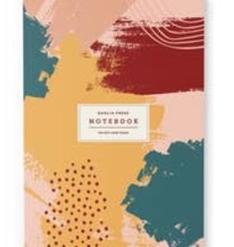 Paint Floral Notebook