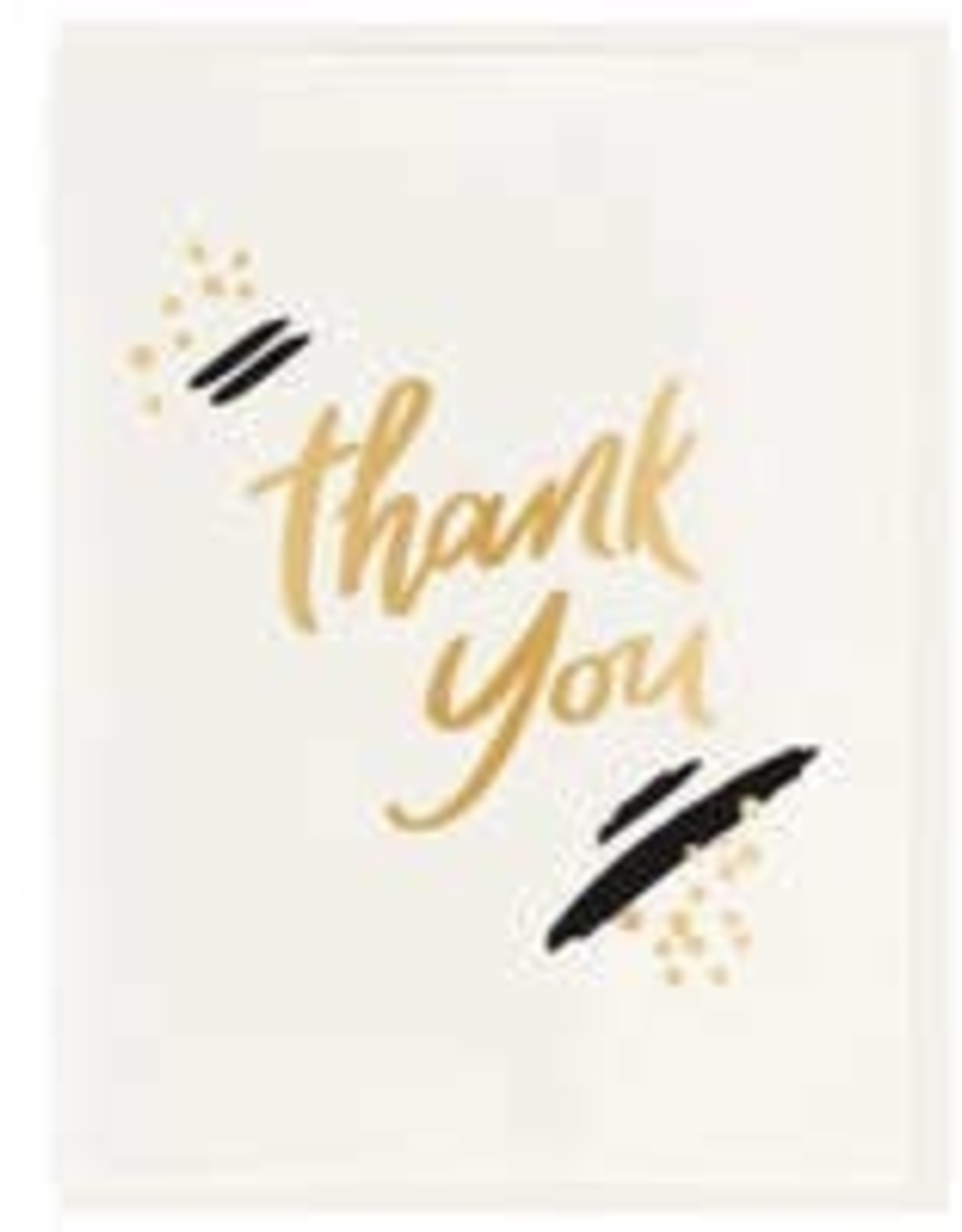 Thank You Paint Foil Card