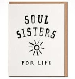 Soul Sisters For Life Card