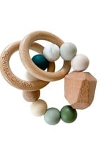 Hayes Silicone & Wood Teether - Winter