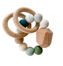 Hayes Silicone & Wood Teether - Winter