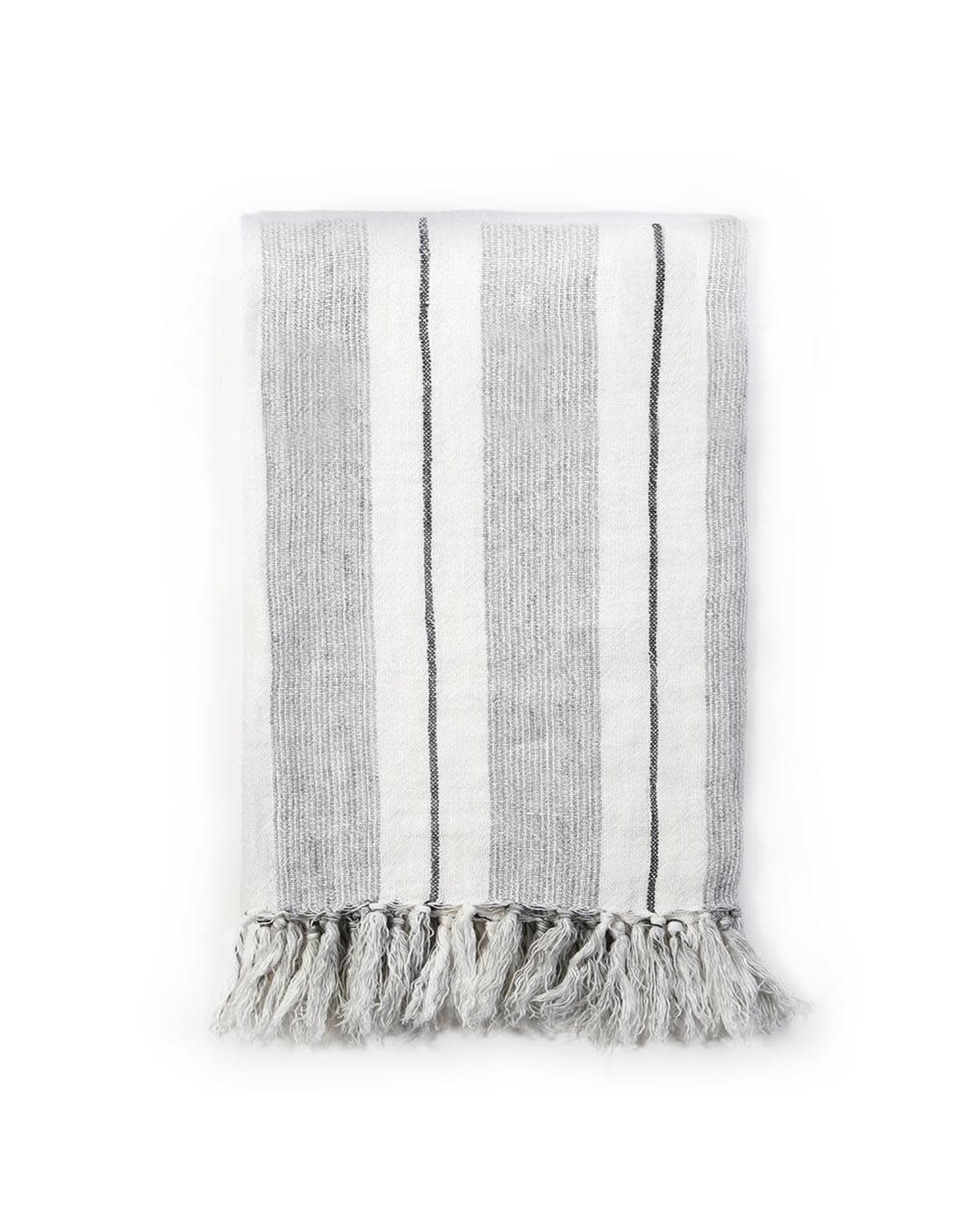 Laguna Throw, Grey/Charcoal