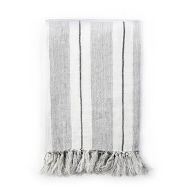 Laguna Throw, Grey/Charcoal
