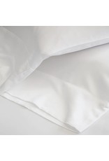 Bamboo Cotton Sateen Sheet Set - White - Queen