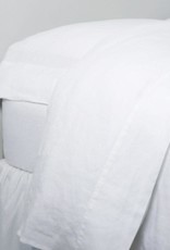 Linen Sheet Set - White - King