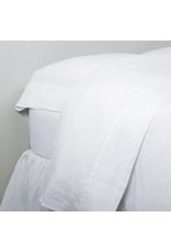 Linen Sheet Set - White - Queen