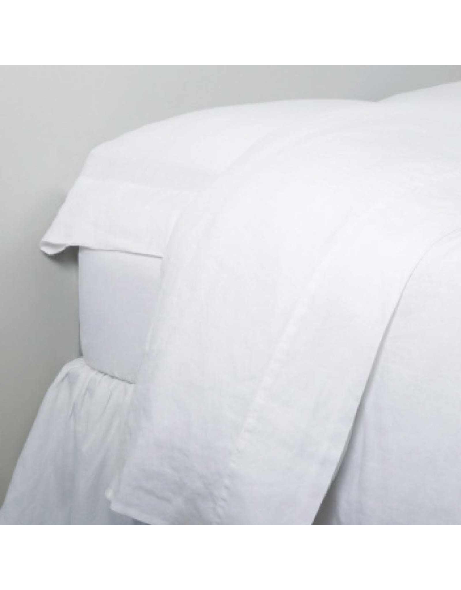 Linen Sheet Set - White - Queen