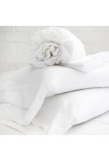 Linen Sheet Set - White - Queen