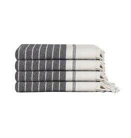 Mila Turkish Hand/Towel  - Dark