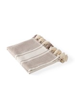 Pom Pom Bathmat - Beige