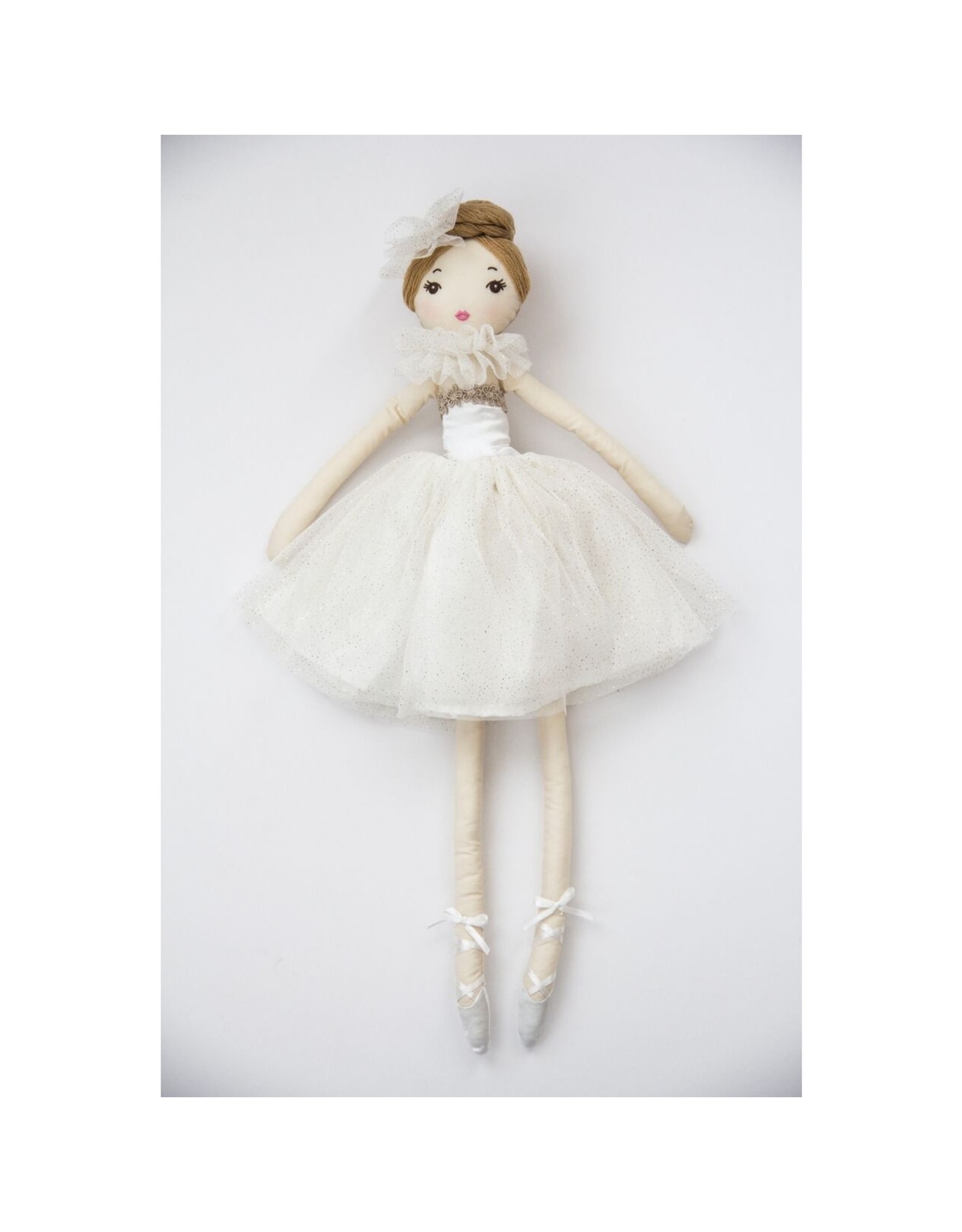 Large Doll Kids Soft Toy - White