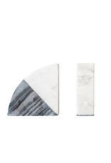 Marble Bookends