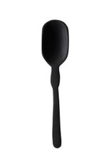 Acacia Wood Spoon - Black 8"