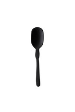 Acacia Wood Spoon - Black 8"