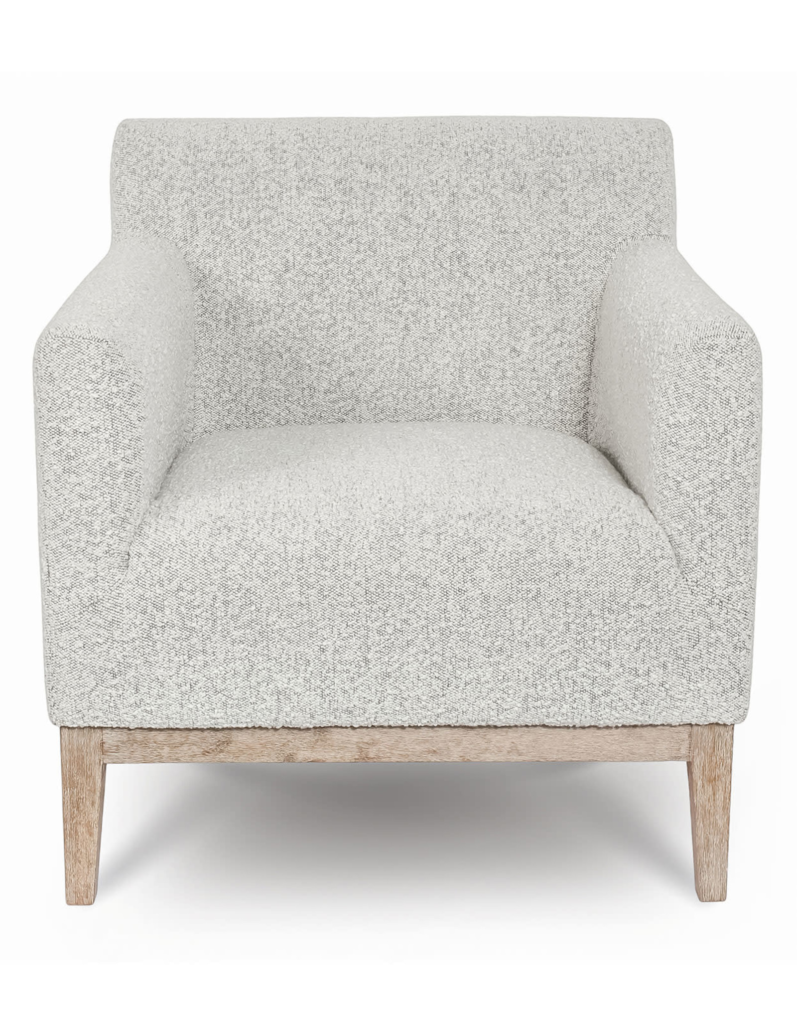 Ezra Grey Boucle Chair