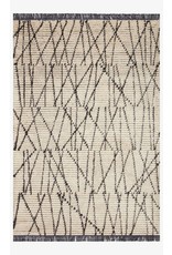 Chris Loves Julia x Loloi Alice Rug ALI-01 Cream/Charcoal