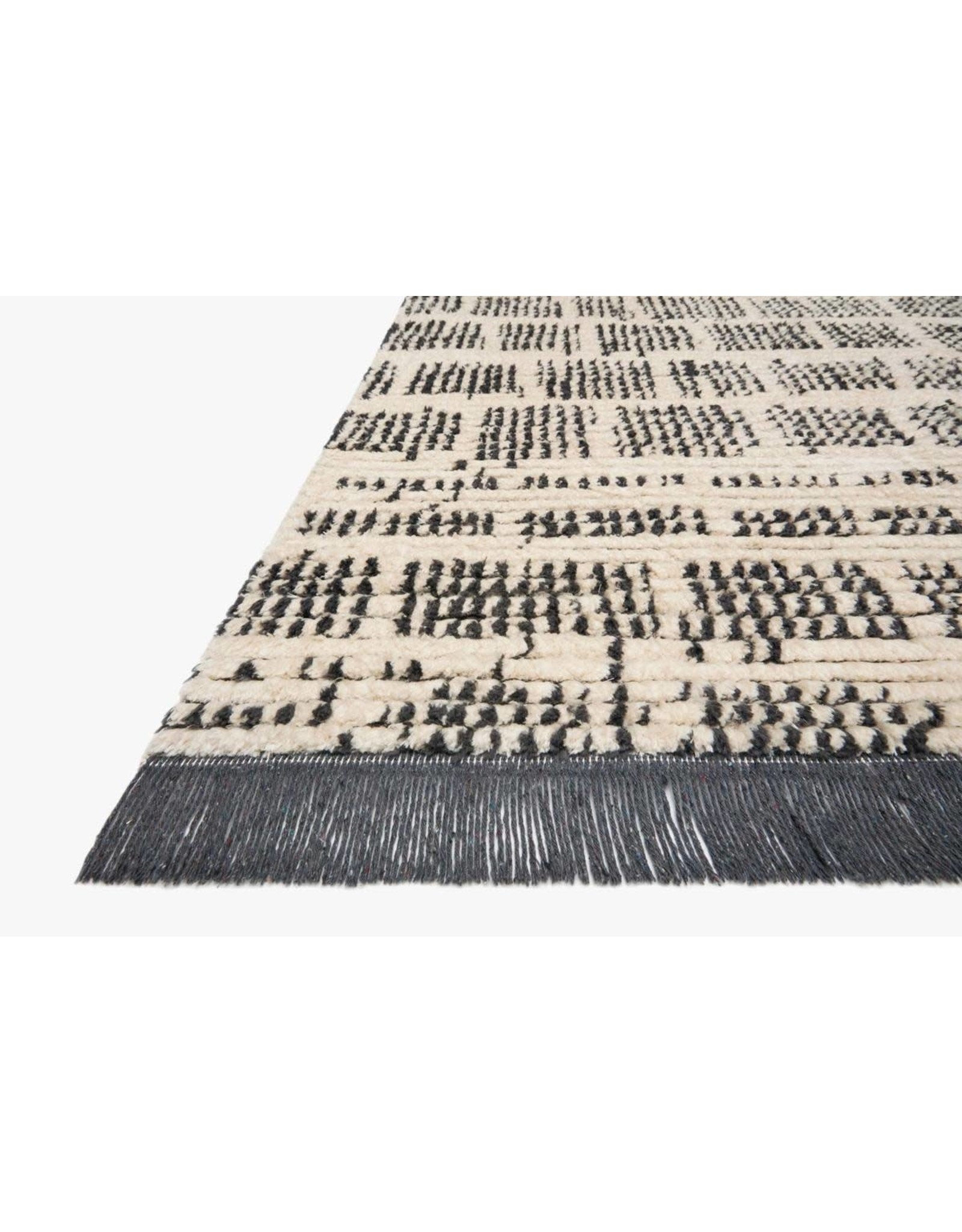 Chris Loves Julia x Loloi Alice Rug ALI-02 Cream/Charcoal