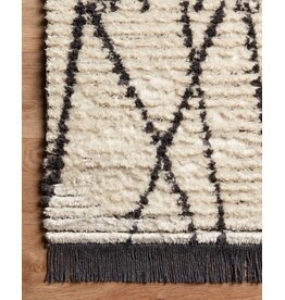 Chris Loves Julia x Loloi Alice Rug ALI-01 Cream/Charcoal